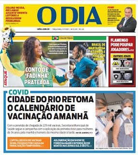 Leia o Jornal O Dia do dia 27.07.2021