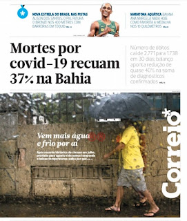 Leia o Jornal Correio da Bahia do dia 03.08.2021