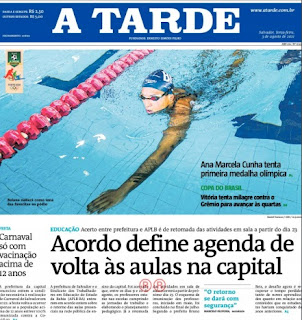 Leia o Jornal A Tarde do dia 03.08.2021