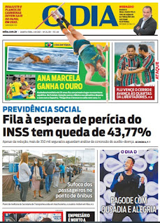 Leia o Jornal O Dia do dia 04.08.2021