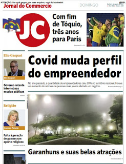 Leia o Jornal do Comércio do dia 08.08.2021