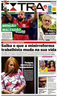 Leia o Jornal Extra do dia 12.08.2021