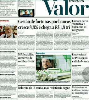 Leia o Jornal Valor Economico do dia 12.08.2021