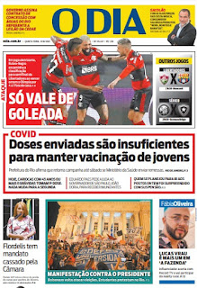 Leia o Jornal O Dia do dia 12.08.2021