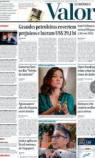 Leia o Jornal Valor Economico do dia 13.08.2021