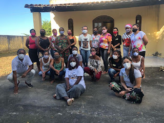 Mulheres rurais do Recôncavo Baiano participam de oficinas de Economia Solidária