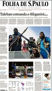 Leia o Jornal Folha de São Paulo do dia 16.08.2021