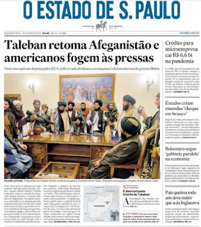 Leia o Jornal Estadão do dia 16.08.2021