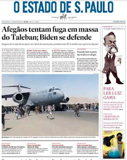 Leia o Jornal Estadão do dia 17.08.2021