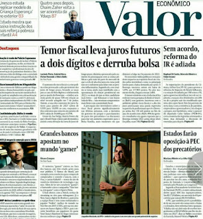 Leia o Jornal Valor Economico do dia 18.08.2021