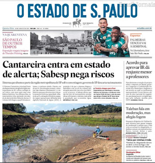 Leia o Jornal Estadão do dia 18.08.2021