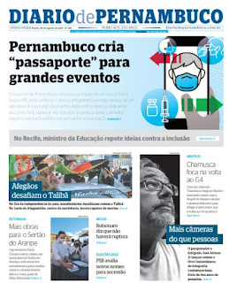 Leia o Jornal Diário de Pernambuco do dia 20.06.2021