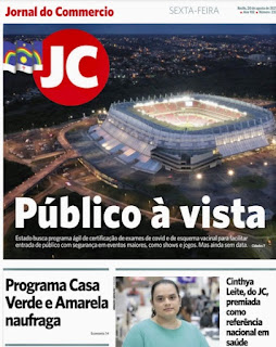 Leia o Jornal do Comércio do dia 20.06.2021