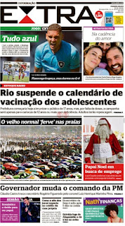 Leia o Jornal Extra do dia 23.06.2021