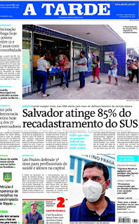Leia o Jornal A tarde do dia 23.06.2021