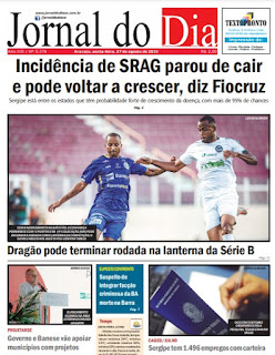Leia o Jornal do Dia do dia 27.06.2021