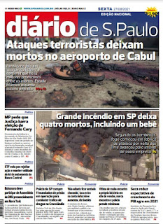 Leia o Jornal Diário de São Paulo do dia 27.06.2021