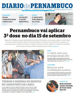 Leia o Jornal Diário de Pernambuco do dia 27.06.2021