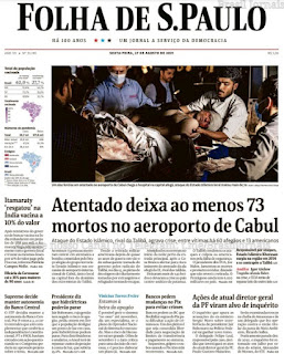 Leia o Jornal Folha de São Paulo do dia 27.06.2021