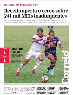 Leia o Jornal Correio da Bahia do dia 30.06.2021