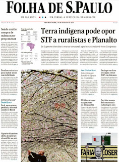 Leia o Jornal Folha de São Paulo do dia 30.06.2021