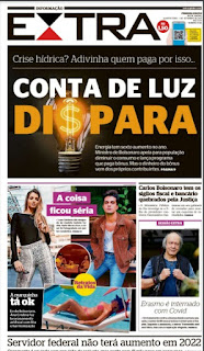 Leia o Jornal Extra do dia 01.09.2021