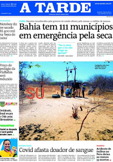 Leia o Jornal A Tarde do dia 02.09.2021