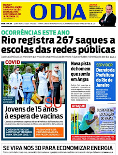 Leia o Jornal O Dia do dia 02.09.2021