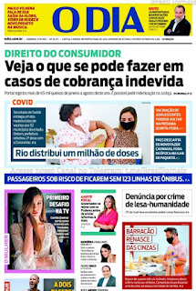 Leia o Jornal O Dia do dia 05.09.2021