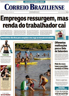 Leia o Jornal Correio Braziliense do dia 05.09.2021