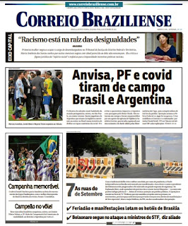 Leia o Jornal Correio Braziliense o do dia 06.09.2021