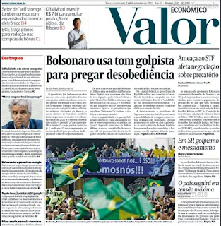 Leia o Jornal Valor Econômico do dia 08.09.2021