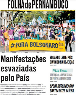 Leia o Jornal Folha de Pernambuco do dia 13.09.2021