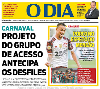 Leia o Jornal O Dia do dia 13.09.2021