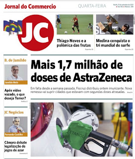 Leia o Jornal do Comércio do dia 15.09.2021