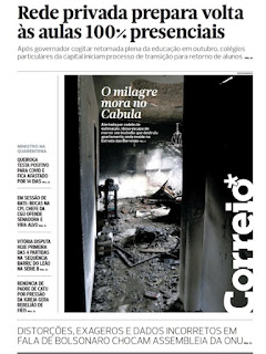 Leia o Jornal Correio da Bahia do dia 22.09.2021
