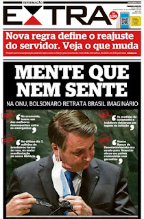 Leia o Jornal Extra do dia 22.09.2021