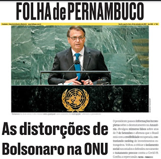 Leia o Jornal Folha de Pernambuco do dia 22.09.2021