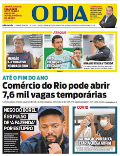 Leia o Jornal O Dia do dia 26.09.2021