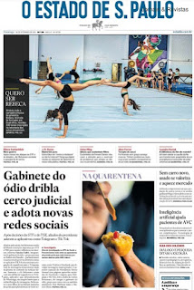 Leia o Jornal Estadão do dia 27.09.2021