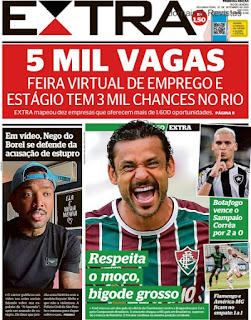 Leia o Jornal Extra do dia 27.09.2021