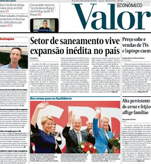 Leia o Jornal Valor Econômico do dia 28.09.2021