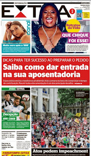 Leia o Jornal Extra do dia 03.10.2021