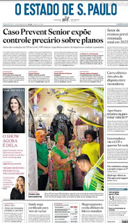 Leia o Jornal Estadão do dia 04.10.2021