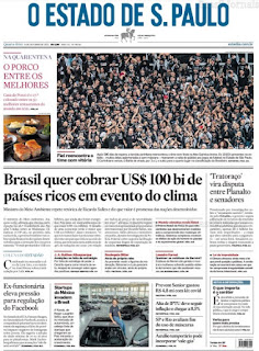 Leia o Jornal Estadão do dia 06.10.2021