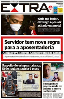 Leia o Jornal Extra do dia 06.10.2021