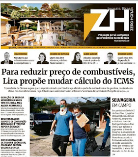 Leia o Jornal Zero Hora do dia 06.10.2021