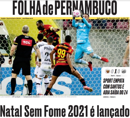 Leia o Jornal Folha de Pernambuco do dia 18.10.2021