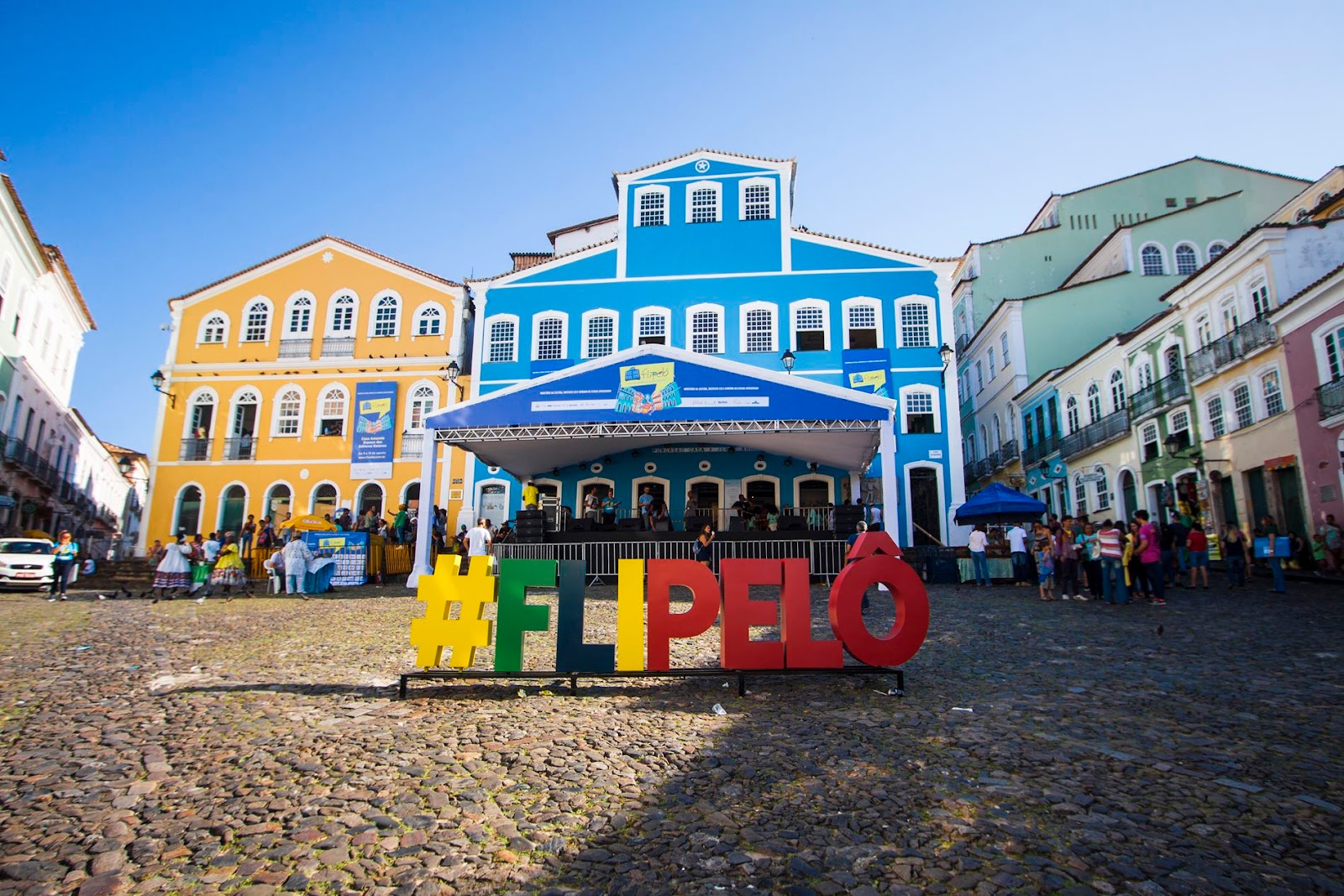 FLIPELÔ - Festa Literária Internacional do Pelourinho acontece em novembro em formato híbrido