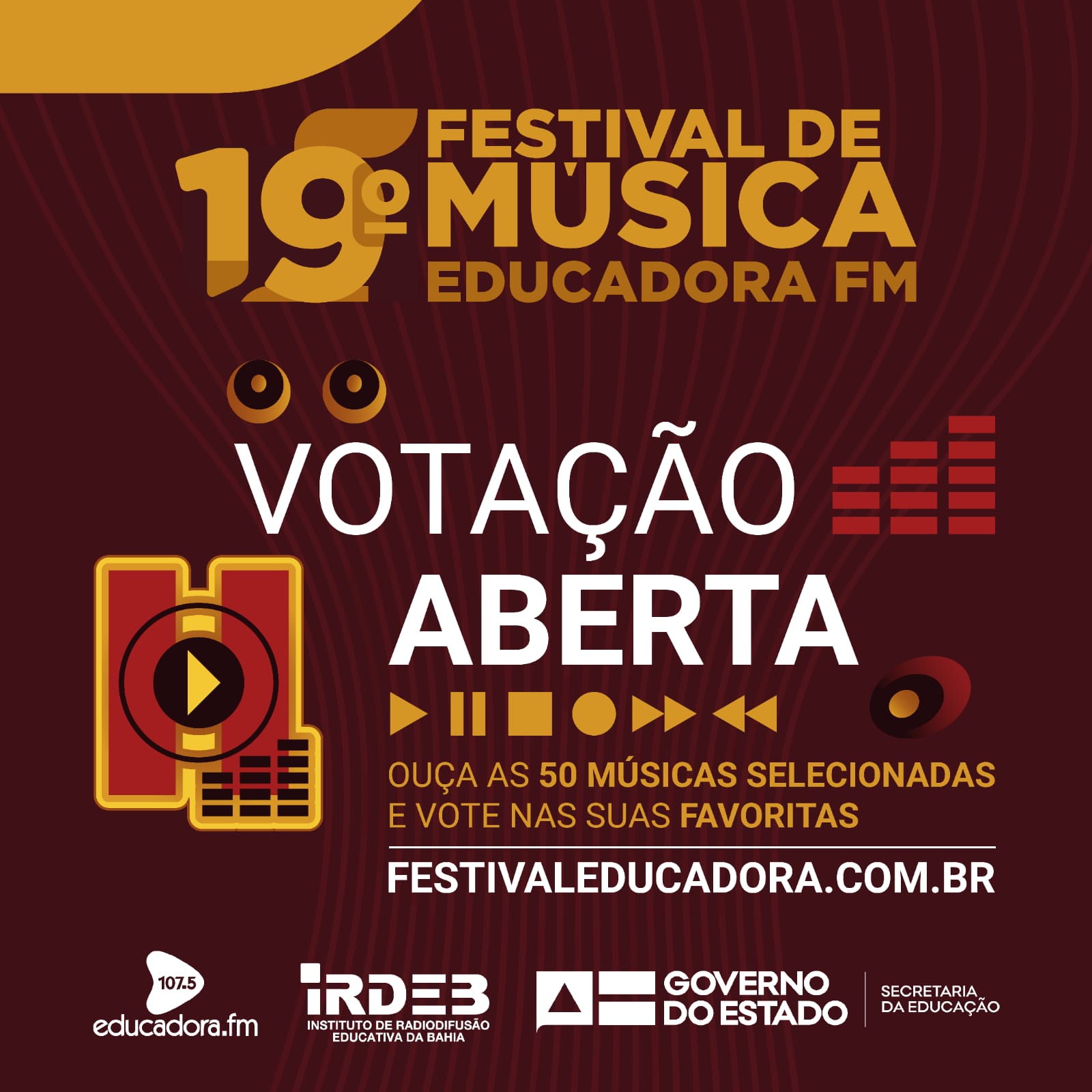 Festival de Música da Educadora FM divulga selecionadas e começa votação popular